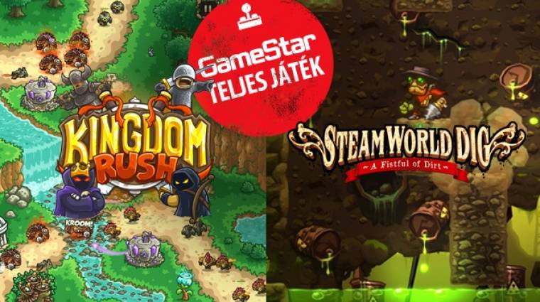 Kingdom Rush és Steamworld Dig - a 2016/04-es GameStar teljes játékai bevezetőkép