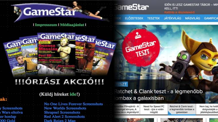 Így változott a GameStar Online az évek során bevezetőkép