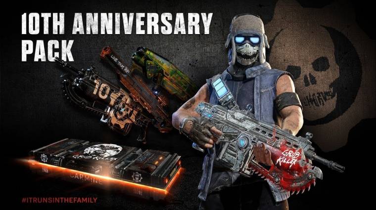 Gears of War 4 - DLC-vel ünnepelhetjük a széria 10. évfordulóját bevezetőkép