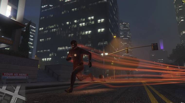 Grand Theft Auto V - már Flash szerepében is száguldhatunk bevezetőkép