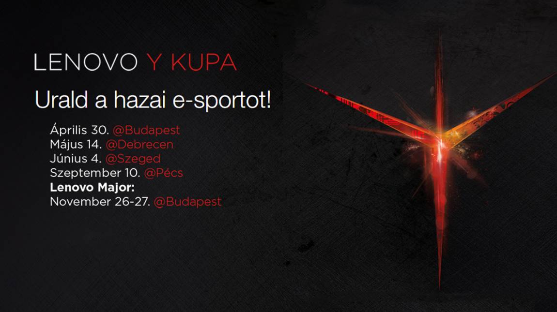 Lenovo Y Kupa - az idei legnagyobb esport verseny Magyarországon! bevezetőkép