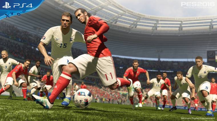 Pro Evolution Soccer 2016 - tölthető az UEFA 2016 bevezetőkép