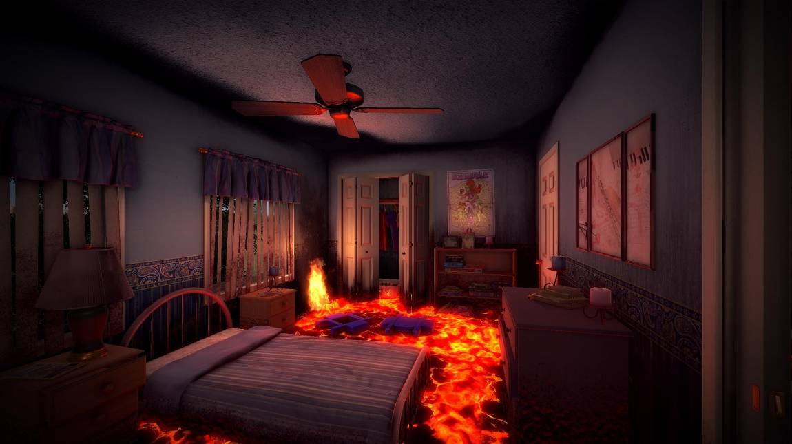 Hot Lava - videón a játék, amiben láva a padló bevezetőkép