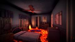 Hot Lava - videón a játék, amiben láva a padló kép