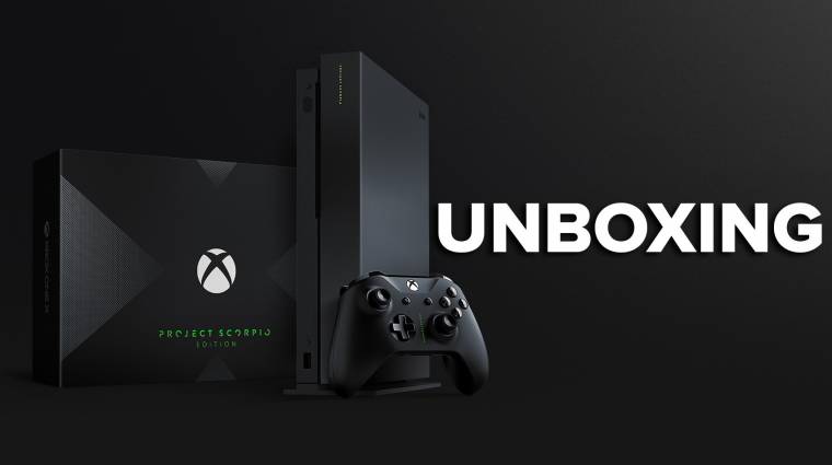 Xbox One X Project Scorpio Edition Unboxing - bontogattuk a skorpiót bevezetőkép