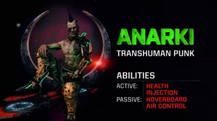 Quake Champions - bemutatkozik Anarki, a légdeszkás punk bevezetőkép