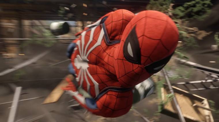 Spider-Man PS4 - amit a videóban láttunk, az a játék volt bevezetőkép