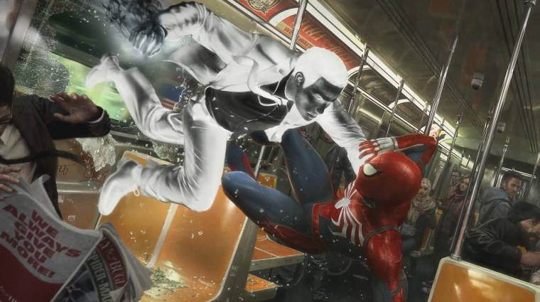 Gyönyörű koncepciós rajzokat kaptunk a PlayStation 4-es Spider-Manből bevezetőkép