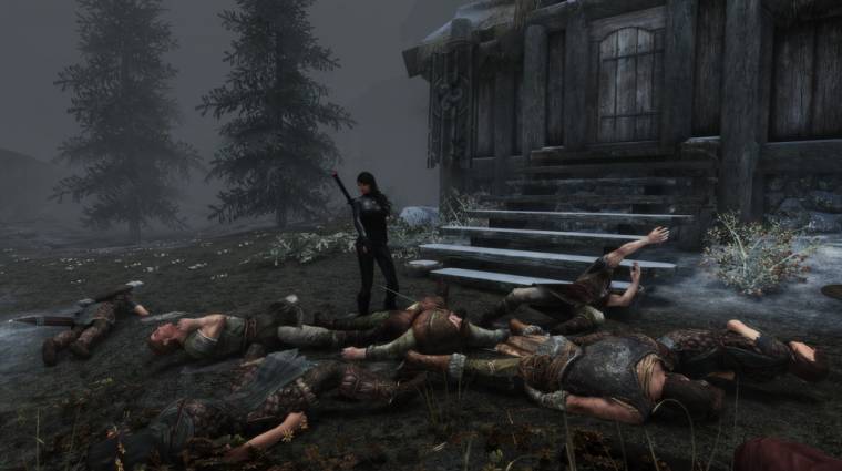 Sorozatgyilkos járja a The Elder Scrolls V: Skyrimet, valaki megölte a játék összes élőlényét bevezetőkép