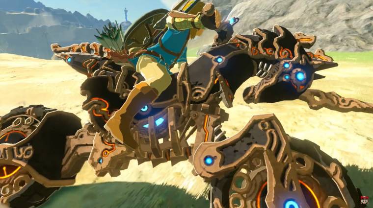 The Legend of Zelda: Breath of the Wild - motoron száguldozik Link a második DLC-ben bevezetőkép