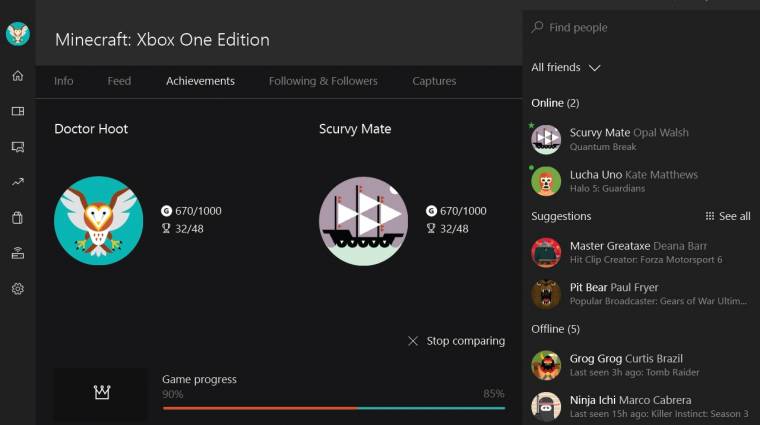 Megújul a mobilos Xbox-alkalmazás bevezetőkép