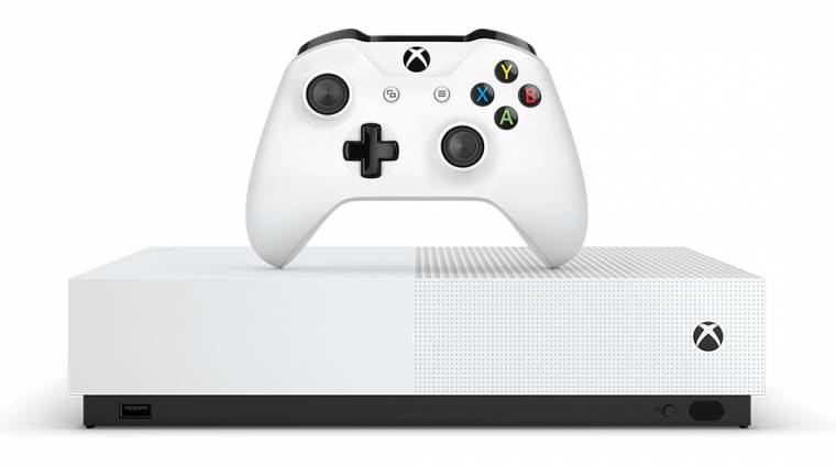 Xbox One S All-Digital - megvan a megjelenési dátum és az extra játékok? bevezetőkép