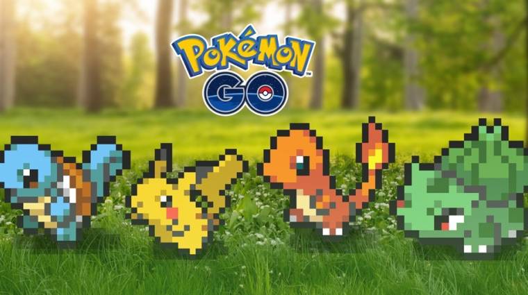 Pokémon GO - április elsejére befutottak a pixeles pokémonok bevezetőkép
