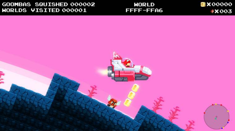 Csodás paródiajátékban találkozik Mario és a No Man's Sky bevezetőkép