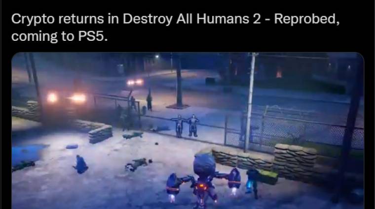 A Sony véletlenül bejelentette a Destroy All Humans! 2 remake-jét bevezetőkép