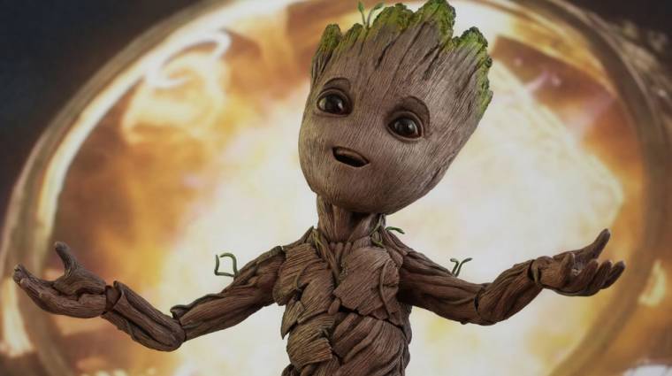 Minden Marvel-rajongó álma ez az életnagyságú Baby Groot figura bevezetőkép