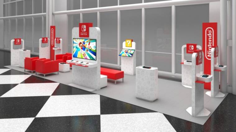 Négy amerikai reptéren is lesznek szabadon használható Nintendo Switch-állomások bevezetőkép