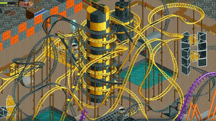 RollerCoaster Tycoon Classic - PC-re érkezett az első részek újrakevert verziója bevezetőkép