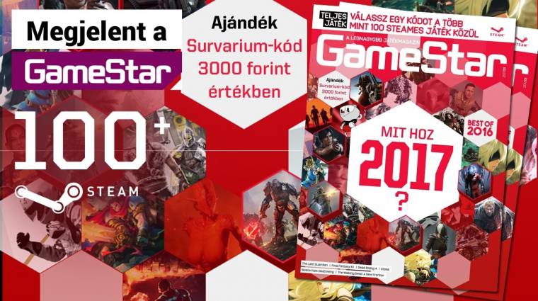 Száznál is több játék a 2017/01-es GameStarban bevezetőkép