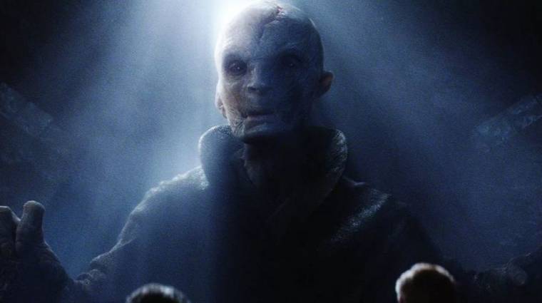 Star Wars: Az utolsó Jedik - nézd meg közelről Snoke fővezért bevezetőkép
