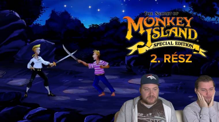 Minden idők legjobb kardpárbaja - The Secret of Monkey Island GameStart 2. rész bevezetőkép