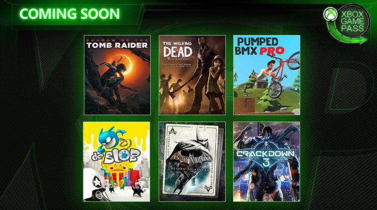 Xbox Game Pass - a Shadow of the Tomb Raider és más remek címek is bekerülnek februárban bevezetőkép