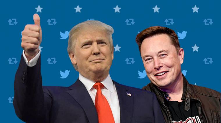 Elon Musk tárt karokkal fogadná Trumpot a Twitteren kép
