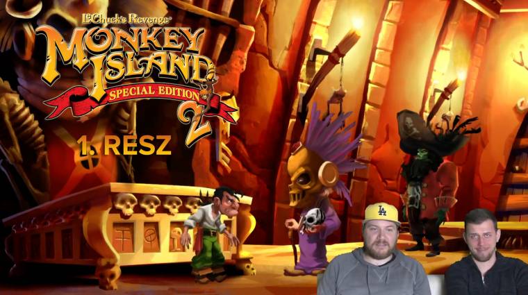 LeChuck visszatért! - Monkey Island 2: LeChuck's Revenge GameStart 1. rész bevezetőkép