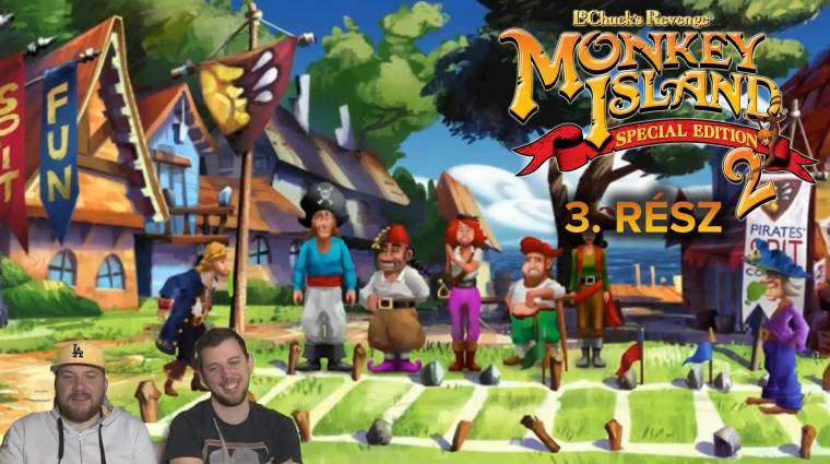Az undorító zöld turha legendája - Monkey Island 2: LeChuck's Revenge GameStart 3. rész bevezetőkép