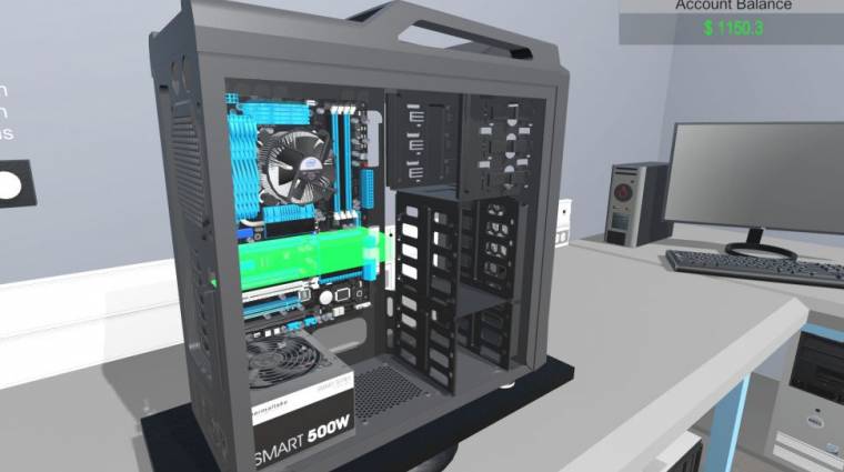 PC Building Simulator - így építs egy bivalyerős gépet bevezetőkép