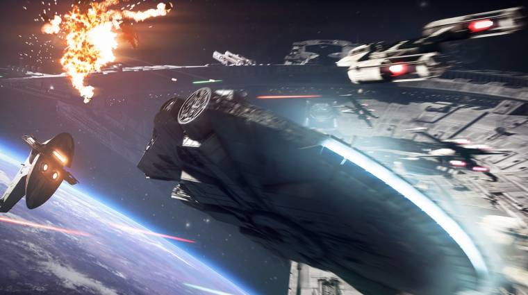 Gamescom 2017 - képeken a Battlefront 2 űrhajói bevezetőkép