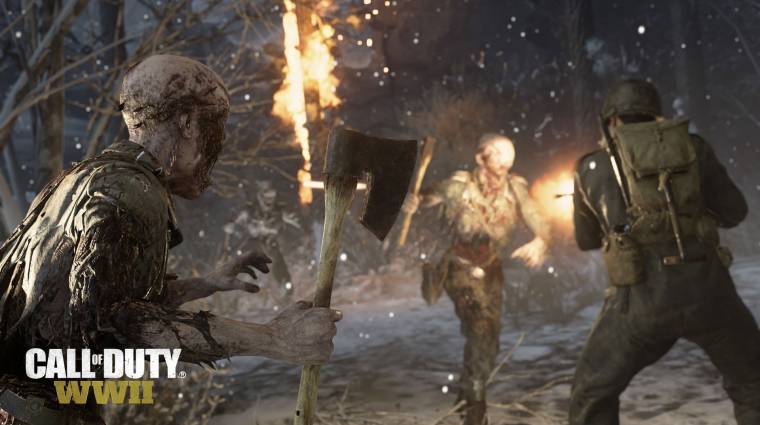 Call of Duty: WWII - tűzoltófejszével is hentelhetünk majd az új zombis eseményben bevezetőkép