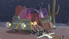 Elképesztően vicces büntetést kapott a Rick and Morty-autó kép