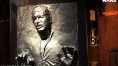 Egy életnagyságú lefagyasztott Han Solo szobor miatt irigyelhetjük az ausztrál játékosokat kép