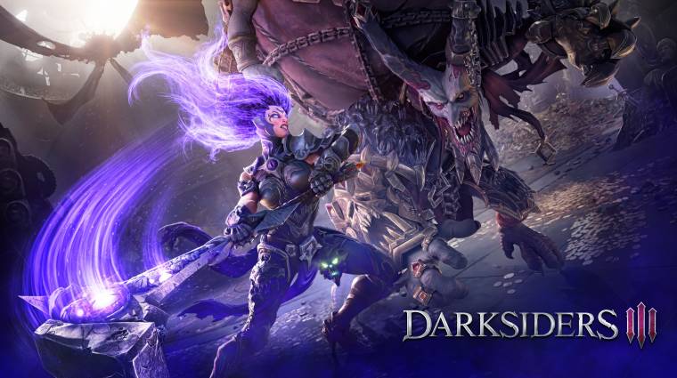 Darksiders III - az egyik bossharc mellett ütős képeket is megnézhetünk bevezetőkép