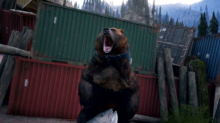 Far Cry 5 - az atya, a testvérei, és egy Sajtburger nevű medve bevezetőkép