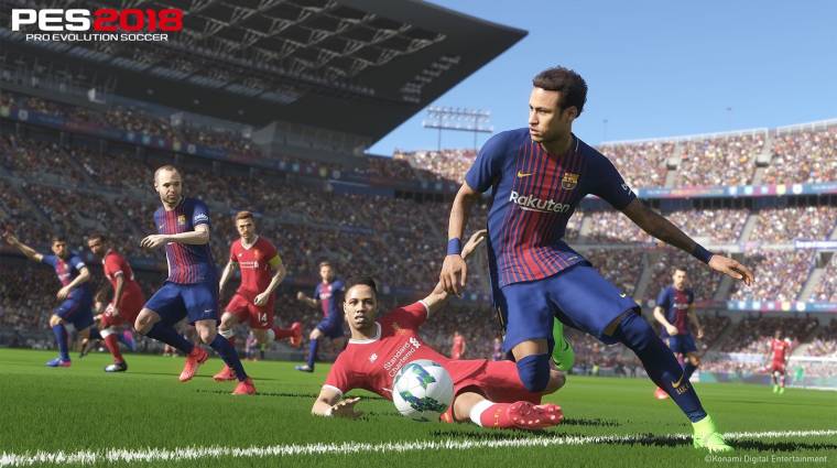 Pro Evolution Soccer 2018 - megjelent a PC-s demo bevezetőkép