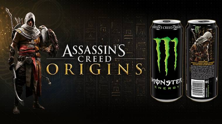 Assassin's Creed Origins - már a Ubisoft is azt akarja, hogy energiaitalt vegyünk bevezetőkép