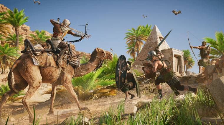 Assassin's Creed: Origins - 18 perc tevegelés, beszélgetés, drónozás és kalandozás bevezetőkép