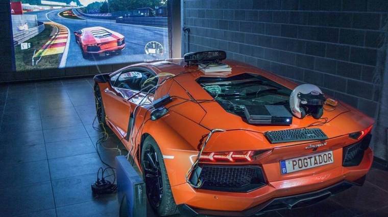 A Forza rajongó, aki a Lamborghinijéből csinált kontrollert bevezetőkép