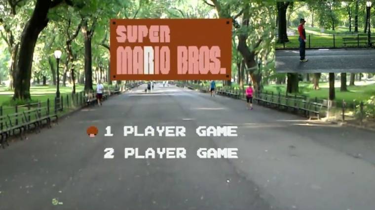 Super Mario Bros. - a kiterjesztett valósággal az utcán ugrálva játszhatunk bevezetőkép