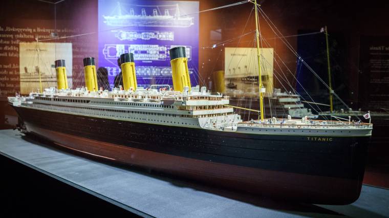 Magyarországra jön a Titanic kiállítás kép