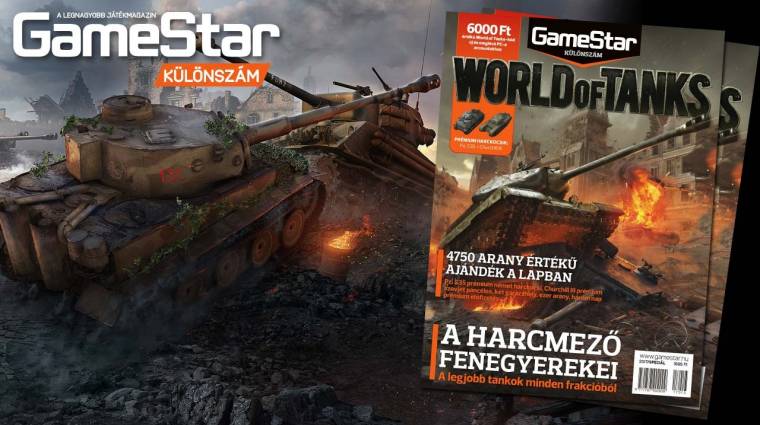 Ajándék kódokkal kapható a GameStar magazin World of Tanks különszáma! bevezetőkép
