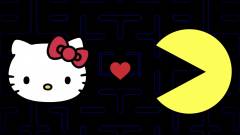 Hello Kitty beköszön a Pac-Man világába kép