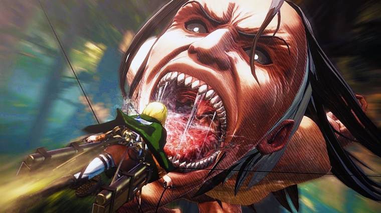 Gamescom 2017 - jön az Attack on Titan játék második része bevezetőkép