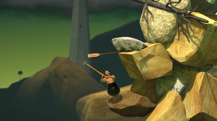 A QWOP fejlesztőjének új játékában egy üstben ülve kell magunkat feltornázni a hegyoldalon egy kalapáccsal bevezetőkép