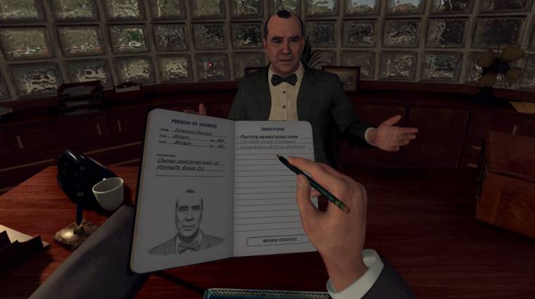 L.A. Noire: The VR Case Files gépigény - nyomozóknak erős vas kell bevezetőkép