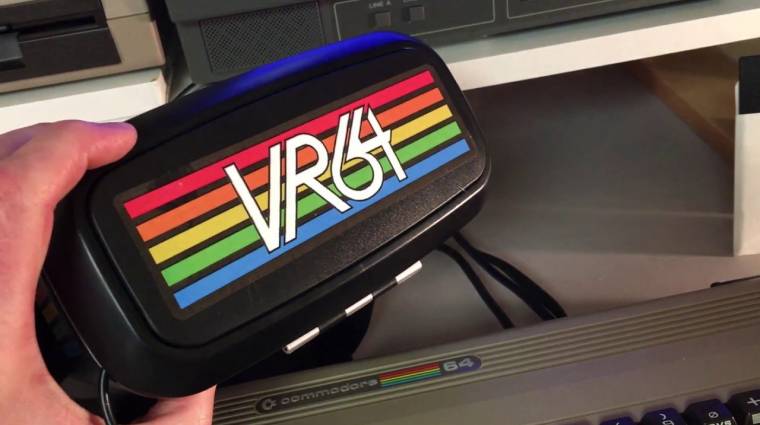 Valaki a Commodore 64-hez készített VR szemüveget bevezetőkép