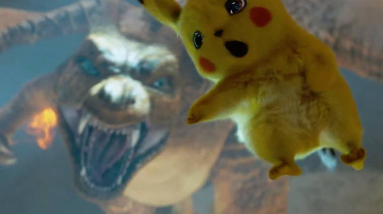 Pikachu, a detektív - az új trailer minden eddiginél őrültebb bevezetőkép