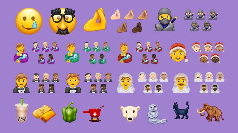 117 új emoji érkezik idén kép
